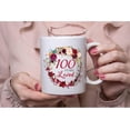 thumbnail image 3 of 1926 100th Birthday Gifts for Women, Birthday Gifts for Women Turning 100 years old, 100th Bday Gifts Ideas, Mothers Day Christmas Gifts for Mom, Grandma, Aunt, Wife, Sister, 100 Years Loved Mug, 3 of 7