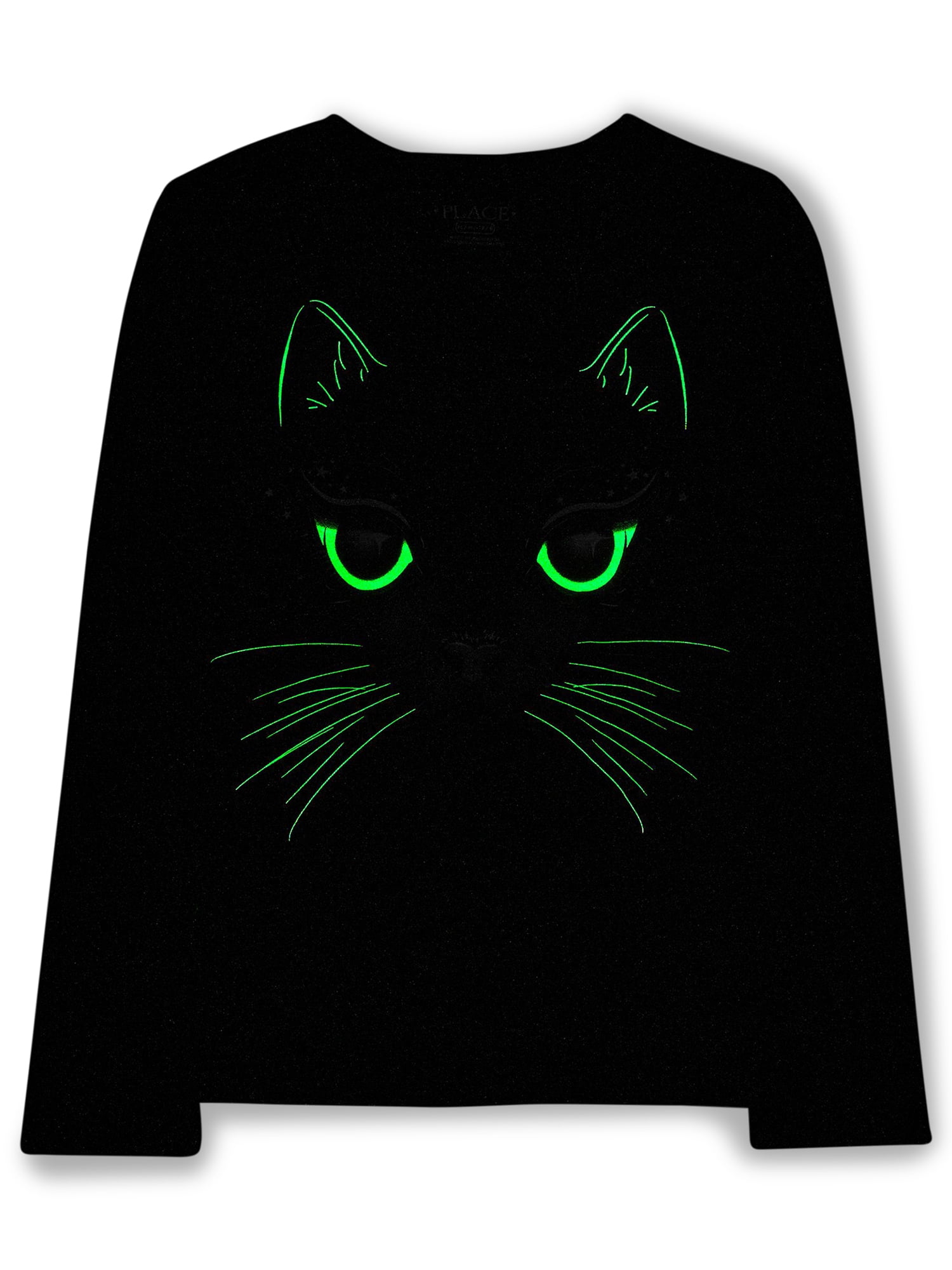 The Children's Place Girls Long Sleeve Halloween Graphic Tee, 2-Pack, Sizes XS-XXL