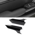 thumbnail image 2 of Black Interior Door Armrest Storage Box Organizer Holde Tirm For MINI Cooper F56, 2 of 10