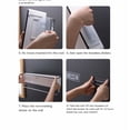 thumbnail image 5 of 2 estantes de baño para ducha, organizador montado en la pared, soporte para champú con toallero, sin perforación, almacenamiento de cocina, accesorios de baño (negro) Sailing Electrónica, 5 of 5