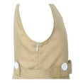 thumbnail image 7 of Girls Dress Khaki Button Back School Uniform Pleated Hem 12, 7 of 7