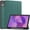 Dark Green, variant on DWaybox Case for Lenovo Idea Tab Plus 12.1 inch 2025 Model, Shockproof Protective Cover with Kickstand, Built-in Pen Slot & Auto Wake/Sleep, Folio Matte TPU Smart Cover -Black
