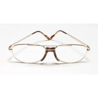 Reading Glasses 2.00 Power, Square Mens Metal, Frame Size: R022 - 1 Ea