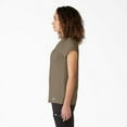 thumbnail image 3 of Dickies Women's Cooling Short Sleeve Pocket T-Shirt, Military Green Heather, XL, 3 of 4