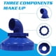 thumbnail image 2 of Boquilla Chorro Piscina 360 Entrada Giratoria para Intex (a), 2 of 5