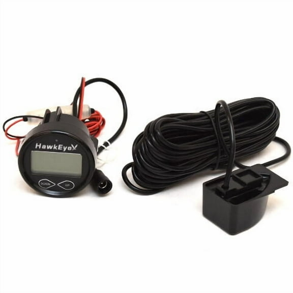 Hawkeye Boat Depth Sounder w/ Transducer DT2B | 2 Inch 200 kHz