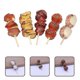 thumbnail image 4 of 5pcs Fake Barbecue Skewers BBQ Roast Meat Toys Realistic Food Toys Educational Toys, 4 of 4