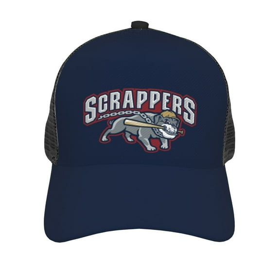 Mahoning Valley Scrappers Curved Brim Mesh Baseball Cap Casual Sun Hat For Unisex