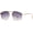 Gray Gradient, variant on Retro Irregular Metal Sunglasses Women Clear Ocean Lens Eyewear Men Blue Yellow Sun Glasses Shades UV400