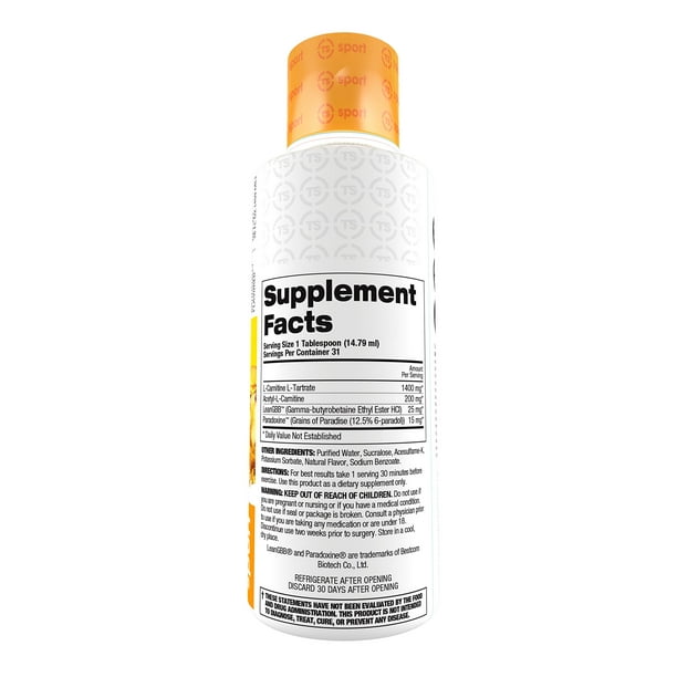 Suplemento Top Secret Nutrition Fireball L-Carnitina 480 ml