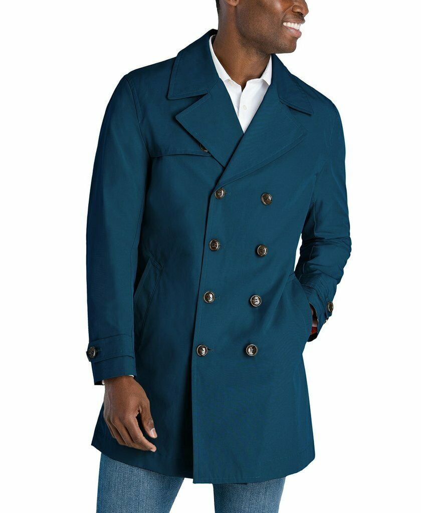 michael kors trench coat mens