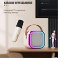 thumbnail image 5 of Portable Karaoke Microphone Speaker Set Superior Sound Quality Long Playback Time Suitable for Kids Adults Birthday Gifts, 5 of 5