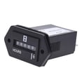 thumbnail image 1 of Ac100-250v Electromechanical Hour Meter Counter black, 1 of 5