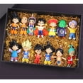 thumbnail image 2 of Figuras de acción de Dragon Ball Z Super Saiyan Son Goku Son Gohan Vegeta Broly Piccolo Majin Buu, figuras de anime, modelos de regalo, juguetes, 2 of 2