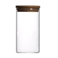 thumbnail image 2 of POINTERTECK Bocal de Rangement de Cuisine en Verre Transparent avec Couvercle, 2 of 2