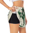 thumbnail image 2 of Haiem West Cowboys Women's 2 in 1 Running Shorts - Lightweight Athletic Workout Gym Yoga Breathable Sports Shorts Liner with Phone Pockets-Large, 2 of 9