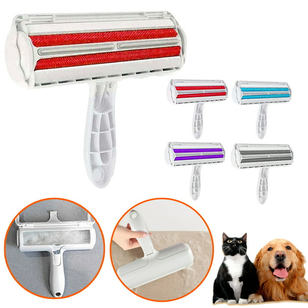 Roller-Type Sticky Hair Roller Brush Hair Remover-Dog And Cat Hair Remover  With Self-Cleaning Base-Efficient Animal Pet Hair Removal Tool-Very  Suitable For Furniture, Sofas, Carpets, Car Seats 