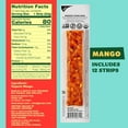 thumbnail image 2 of Solely Organic Mango Fruit Jerky - Organic Fruit Snack, Fruit Strip Made From Dried Fruit - Healthy Snacks, Vegan - 0.8 oz, 12 Pieces, 2 of 6