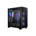 thumbnail image 1 of MSI MPG GUNGNIR 300R AIRFLOW, USA, 2xUSB 3.2 Gen 1, 1xUSB 3.2 Gen2 Type-C, 4x120mm PWM ARGB Fan, ARGB+PWM Control Board, Tempered Glass Window, Black, 1 of 5