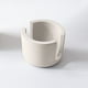 thumbnail image 5 of Esponja y jabonera de cerámica para fregadero de cocina | Escurridor compacto para esponjas, paños de cocina y toallas | Organizador de encimera en beige, marrón y gris, 5 of 6