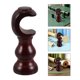 thumbnail image 2 of Juego de 2 soportes para barra de cortina: soportes de madera para cortina de pared (diámetro de 28,5 mm), accesorios de montaje., 2 of 5