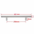 thumbnail image 4 of SAYFUT 6/8/10/12/14/16" Solid Stainless Steel Cabinet Bar Pull Handles Stainless Steel 16-inch Cabinet Bar Pull Handles 6PCS, 4 of 6