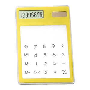 Calculatrice transparente, Ordinateur solaire,Calculateur avec Calculatrice solaire, Calculatrice d'écran