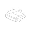 Genuine OE Volkswagen Seat Cover - 1Q0-881-406-BT-UFJ