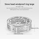 thumbnail image 2 of Estufa a prueba de viento Anillo Camping Gas Wind Shield Cassette portátil (Grande), 2 of 5