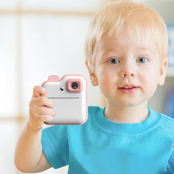 Sales Today Clearance! JASKFLY Kids Instant Print Camera 2.4 Inch IPS Screen 24 Megapixels Wireless App Printing Ink Less Thermal Printing Rechargeable Compact Design