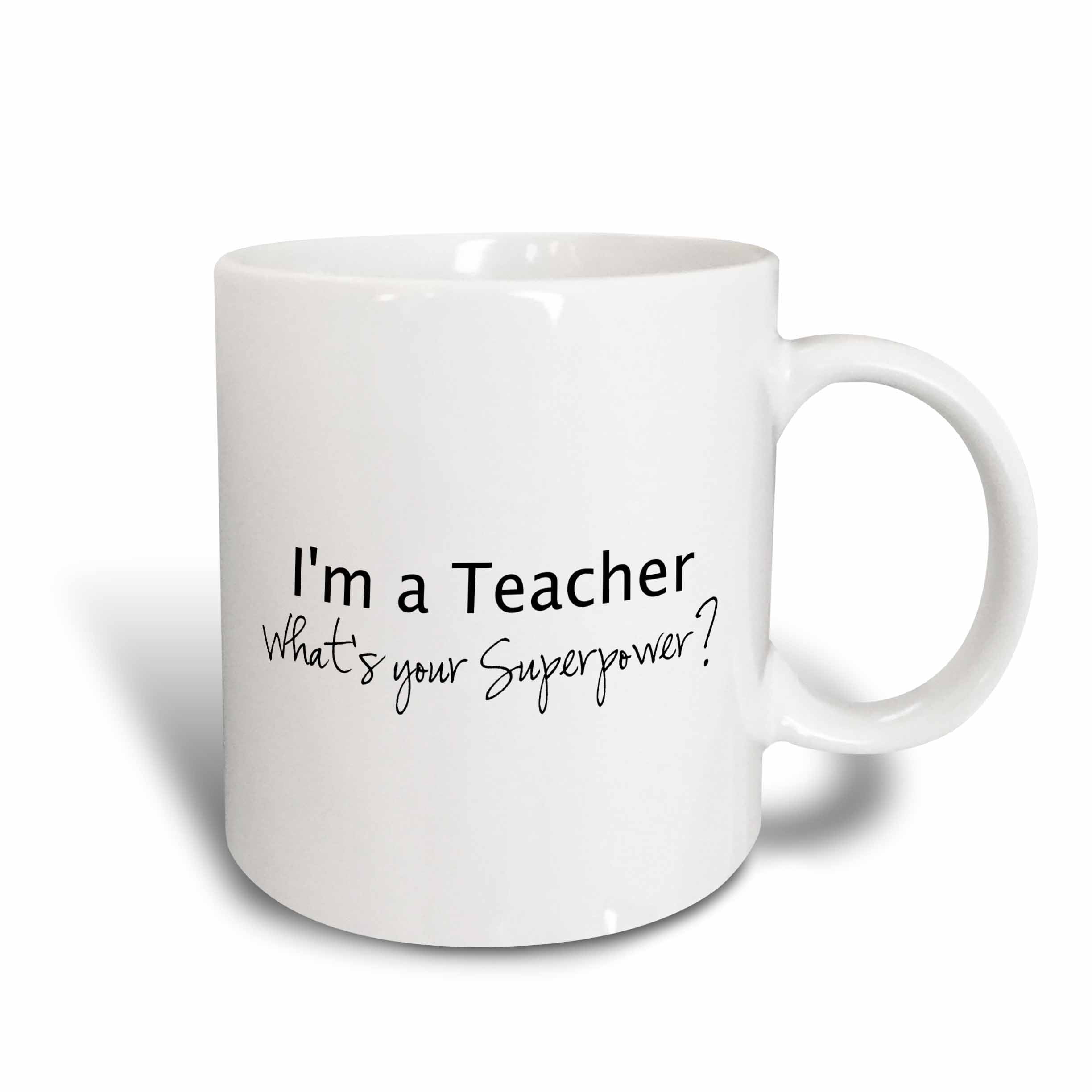 Keep Calm And Teach On Teacher School Lover Funny Ceramic White Coffee Mug