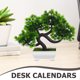 thumbnail image 3 of unbranded 1Ud Bonsái Pino Simulado Verde Potted Planta Decorativa Duradera Y, 3 of 6