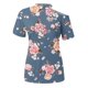 thumbnail image 5 of Puntoco Mujeres Verano Cuello Redondo Manga Corta Estampado Sin Tirantes Camiseta tops Blusas Puntoco Puntoco-7415, 5 of 5