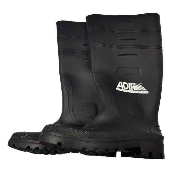 Bota De Hule Negra Adir Jardinera #26