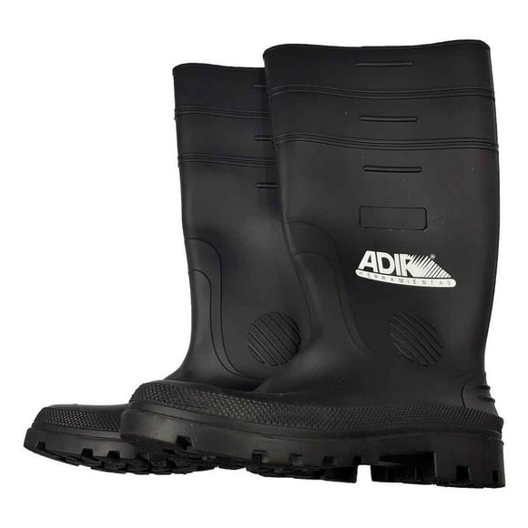 Bota de Hule Negra Jardinera ADIR #28