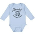 thumbnail image 3 of Inktastic Adventure Awaits Outside in Nature with Tent and Mountains Boys or Girls Long Sleeve Baby Bodysuit, 3 of 5