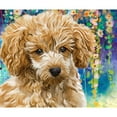 thumbnail image 2 of CafePress - Poodle Painting Throw Blanket - Soft Fleece Throw Blanket, 50"x60" for All Ages, 2 of 4