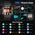 thumbnail image 3 of Smart Watch Bluetooth (Answer/Make Call) 1500mAh 60 days standby Fitness Tracker IP68 Waterproof LED Flashlight body, sprot sleep Monitor, Men Watch, 3 of 8