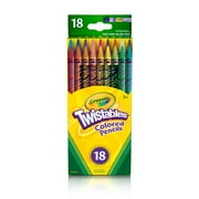 Crayola Twistables Colored Pencil Set, 18-Colors