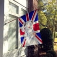 thumbnail image 2 of Carolines Treasures LH9465CHF Great Dane with English Union Jack British Flag House Flag House Size multicolor, 2 of 2
