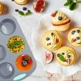thumbnail image 5 of 72-Piece Silicone Bakeware Set, Nonstick Baking Pans with Cake Pans, Loaf Pans, Baking Cups, Measuring Cups and Spoons, Easy Release Oven Pan, Grey, 5 of 10