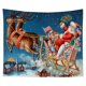 thumbnail image 1 of Tapiz de pared de Navidad Decoración colgante de pared Muñeco de nieve Papá Noel Árbol de Navidad Elemento Impresión digital Tapiz Ropa de cama Tapiz Dormitorio Sala de estar Estilo WD.WDQZL Hogar, 1 of 4