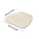thumbnail image 3 of Cojín de lino de verano para sillas de herradura • Cojín antideslizante para el asiento • Cojín de silla de comedor con cierre de correa • Funda lavable extraíble • Diseño versátil en color sólido, 3 of 6