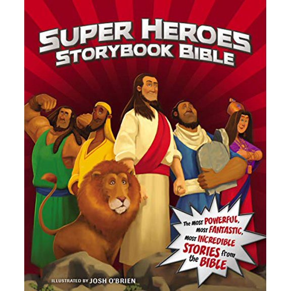 Pre-Owned Super Heroes Storybook Bible (Hardcover) 0310750180 9780310750185