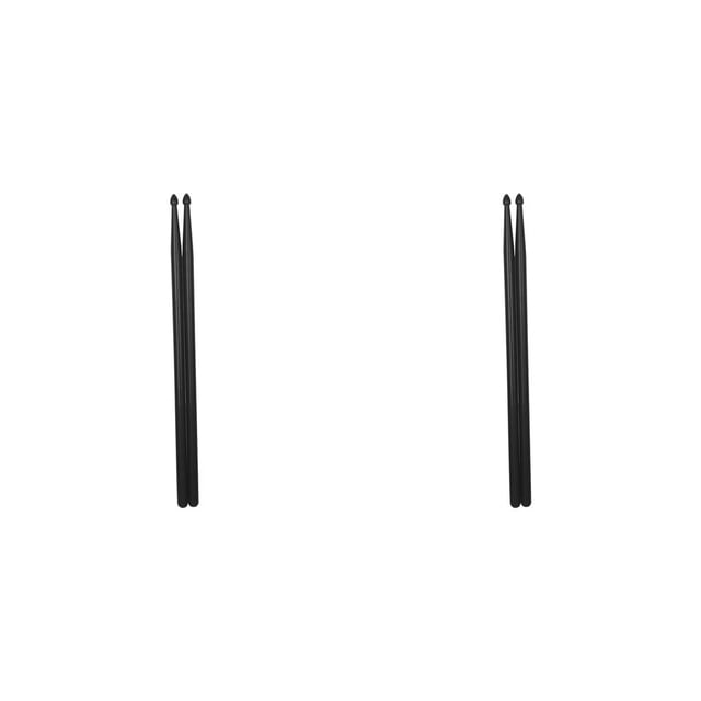 Advancent Baquetas de nylon Baqueta de con fuerte elasticidad Mangos de instrumentos musicales Cabezas de baquetas en forma de gota para niños Negro 2piezas Advancent CBP269810