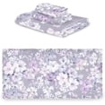 thumbnail image 2 of SKYSONIC 3 Pack Towel Rose Flower Cotton Bath Towel Set (1 Bath Towel, 1 Hand Towel, 1 Washcloth) for Bathroom, Super Soft and Quick Dry Towels, 2 of 7