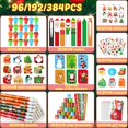 thumbnail image 3 of Set de papelería escolar navideña de BenLouis, juego de 12 para niños, 3 of 7