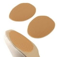 thumbnail image 5 of Shoes Grip Pad Prevent Slip Round Toe Self Adhesive Wearable Sole Protector for High Heels Boots Sandals Khaki, 5 of 5