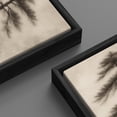 thumbnail image 5 of Large Framed Canvas Print Pine Tree Wall Art Rustic Farmhouse Decorative for Living room Bedroom - 60"x30" Black Frame, 5 of 6
