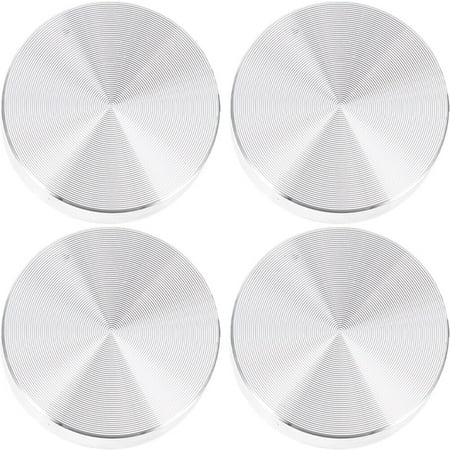 

4pcs Round Aluminum Circle Disc Glass Tops Adapter for Glass Table Tea Tables